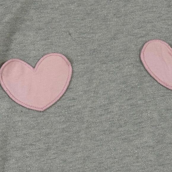 Toddler Girls Sparkling Silver Dress 4T - Picture 2 of 7